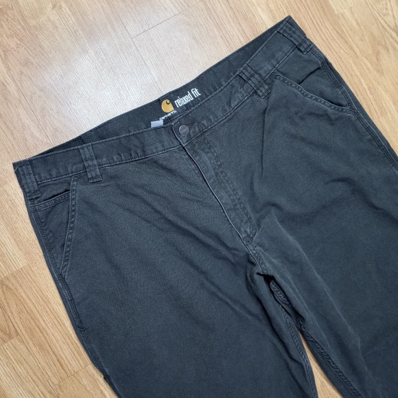 Carhartt Gravel Rugged Flex Relaxed Fit Canvas Work Pants 42×32 - Picture 3 of 9